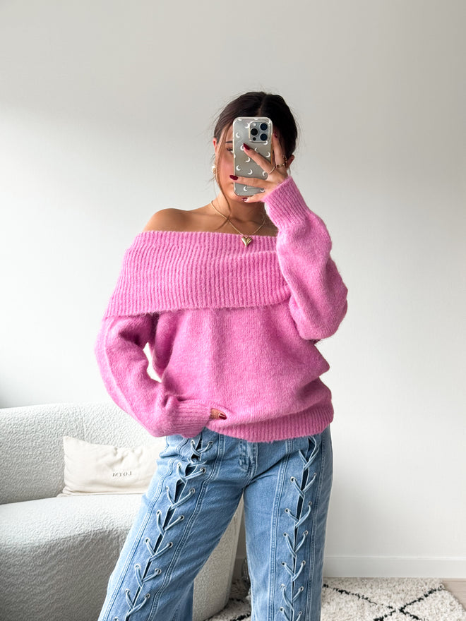 Emma knit pink