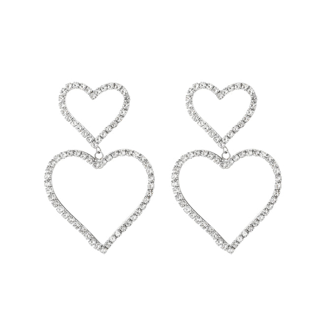 Bella earrings silver