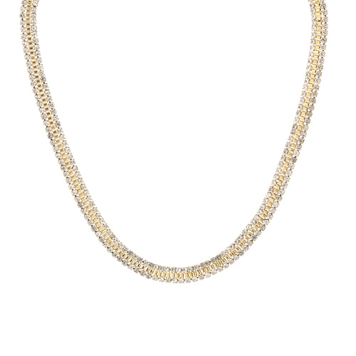 Ruby necklace gold