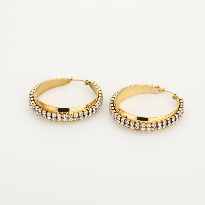 Emily earrings gold