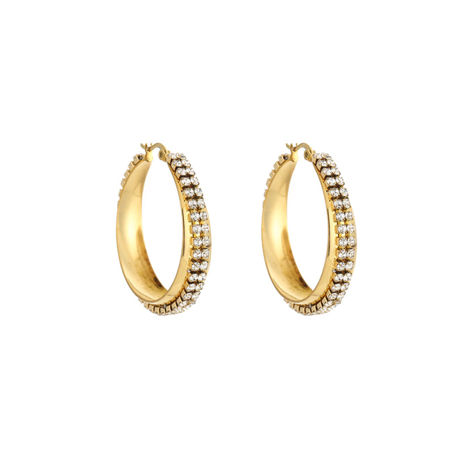 Emily earrings gold