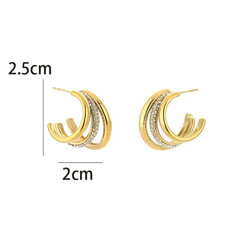 Livia earrings gold