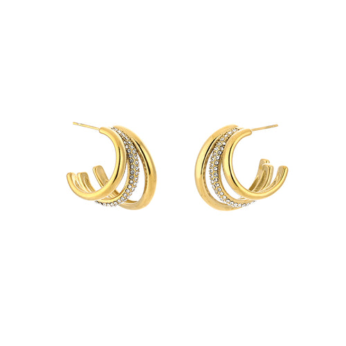 Livia earrings gold
