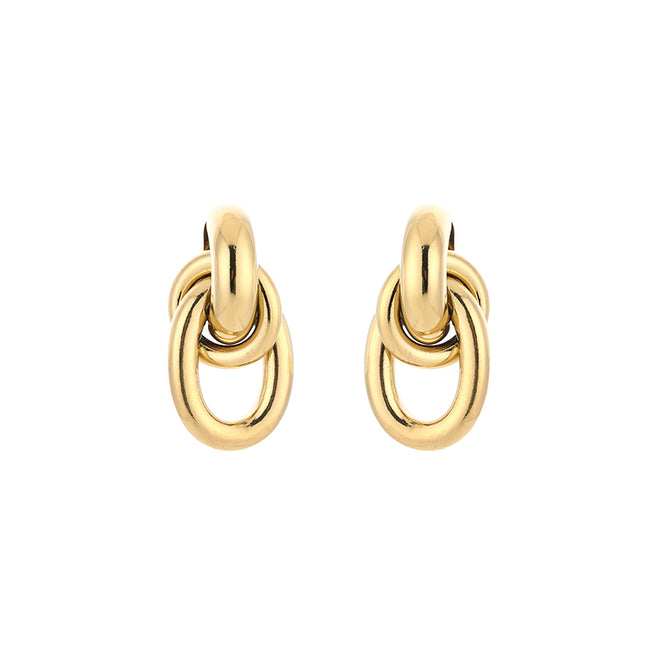 Nina earrings gold