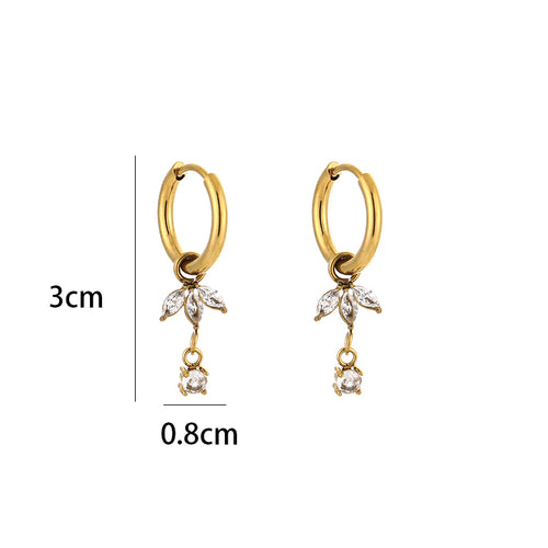 Tessa earrings gold