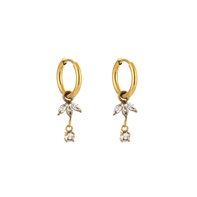 Tessa earrings gold