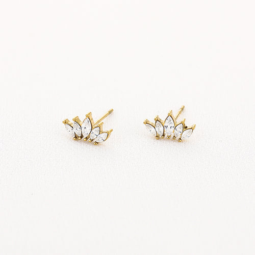 Naomi earrings gold