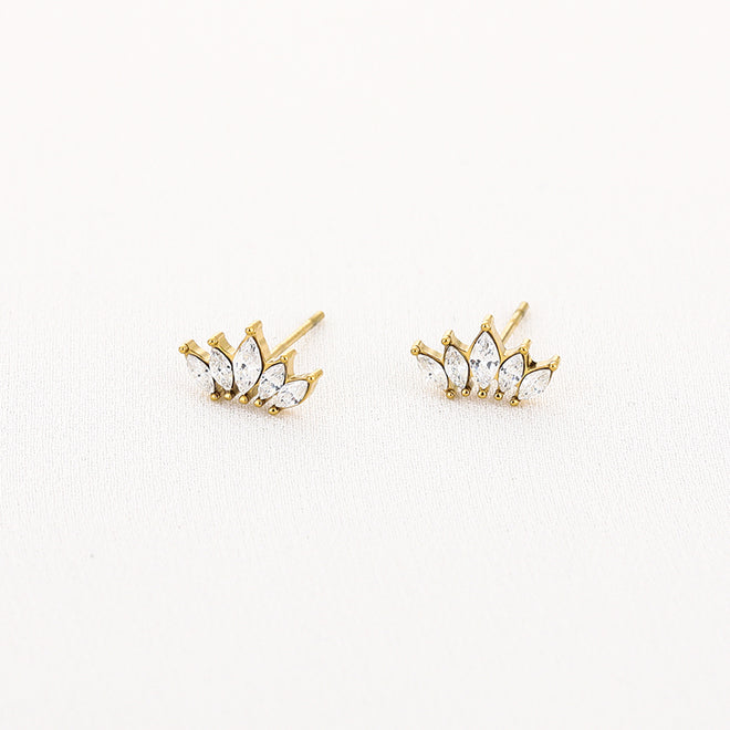 Naomi earrings gold