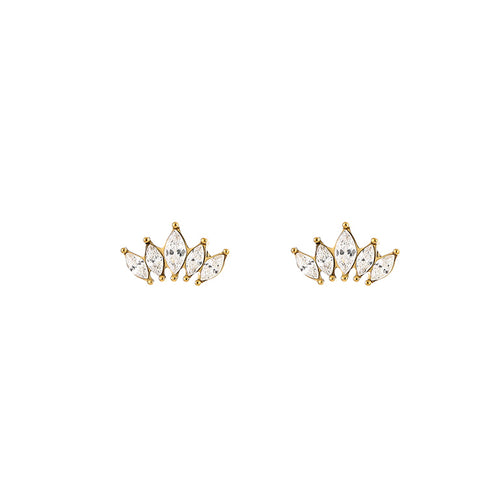 Naomi earrings gold