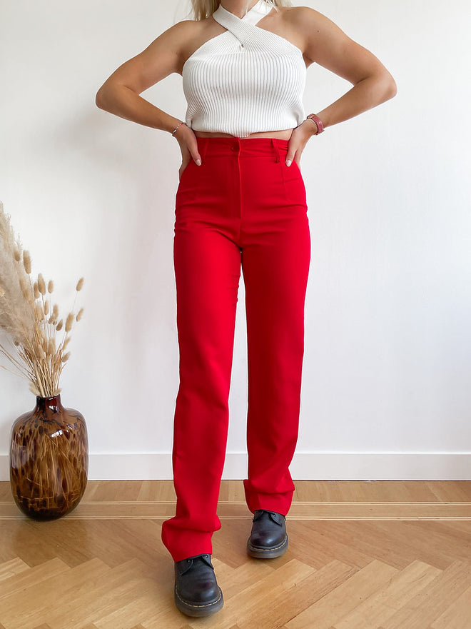 Jenny pantalon red