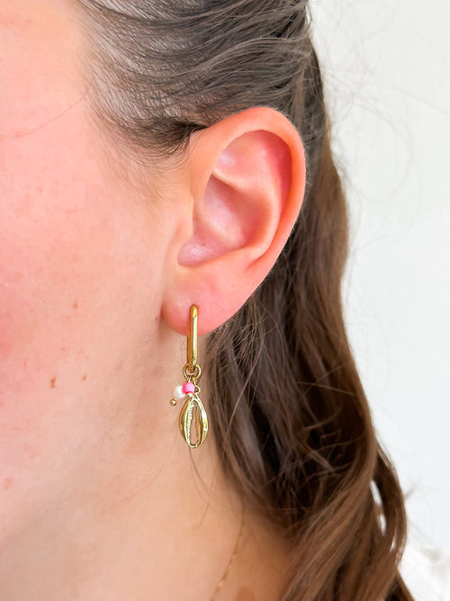 Beau earrings gold