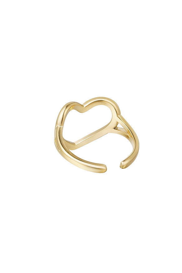 Love ring gold