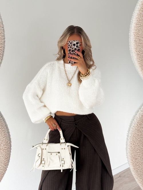 Liva knit crème