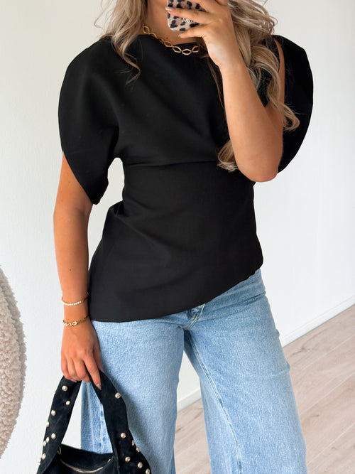 Elenza top black