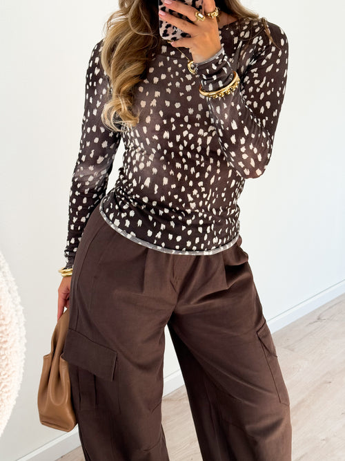 Bambi top brown