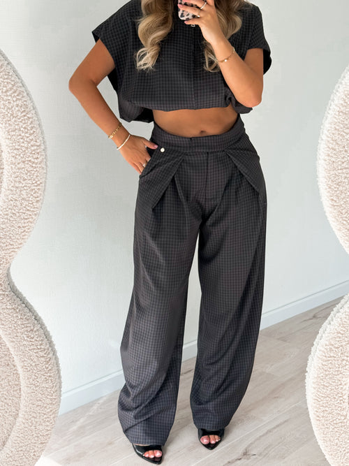 Kiki pants dark grey