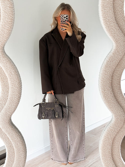 Isabelle blazer brown
