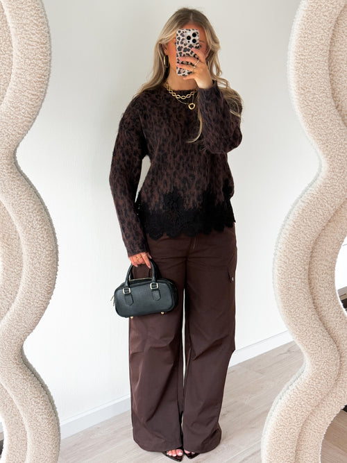 Lotte knit brown