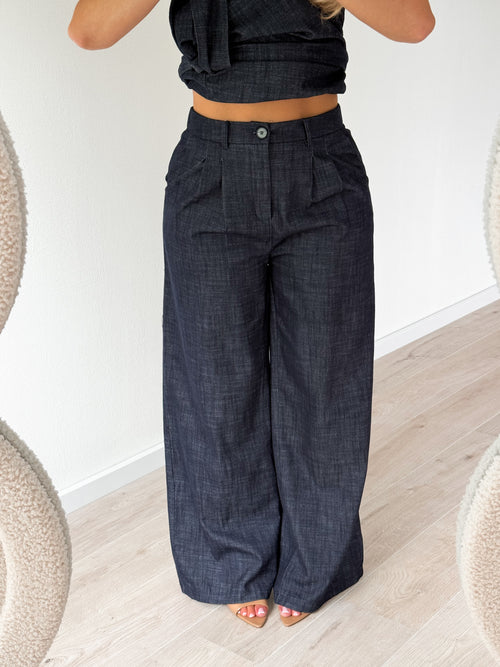 Charlie pants navy blue