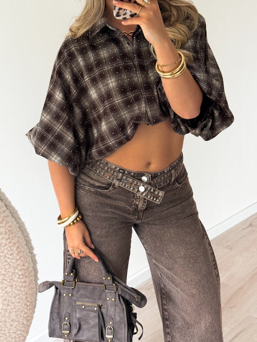 Kessy blouse brown
