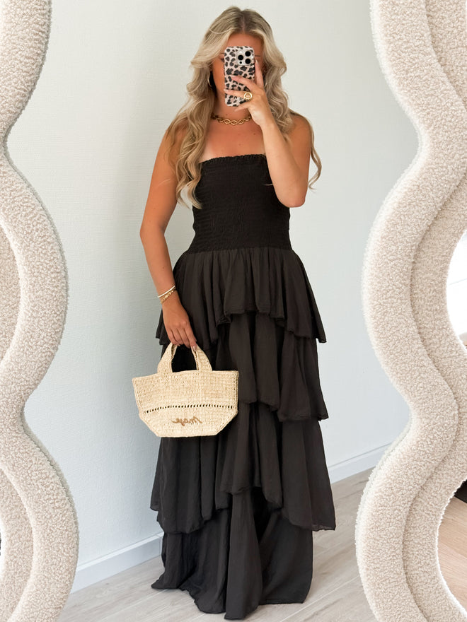 Solenn dress brown