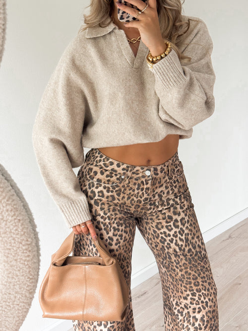 PRE-ORDER Ruby knit beige