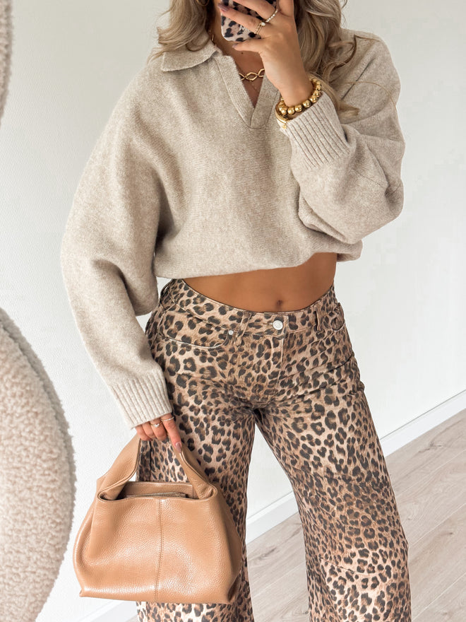 PRE-ORDER Ruby knit beige