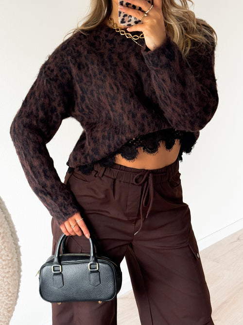 Lotte knit brown