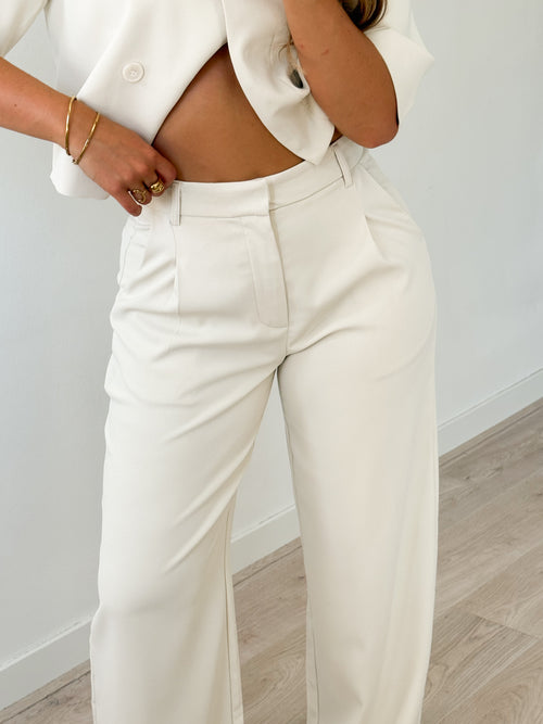 PRE-ORDER June pantalon crème