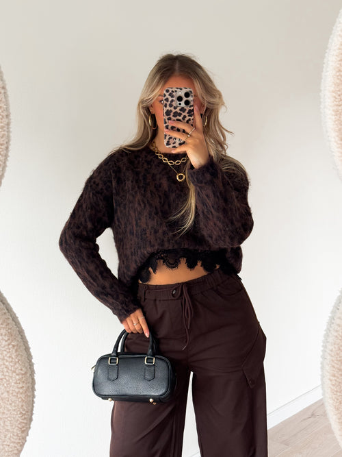 Lotte knit brown
