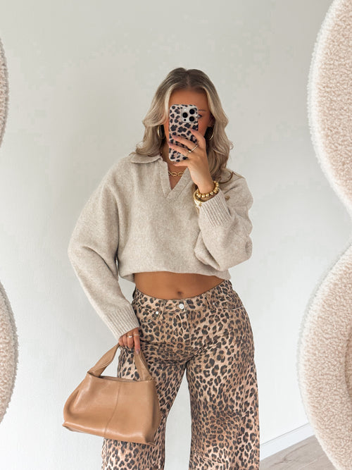 PRE-ORDER Ruby knit beige