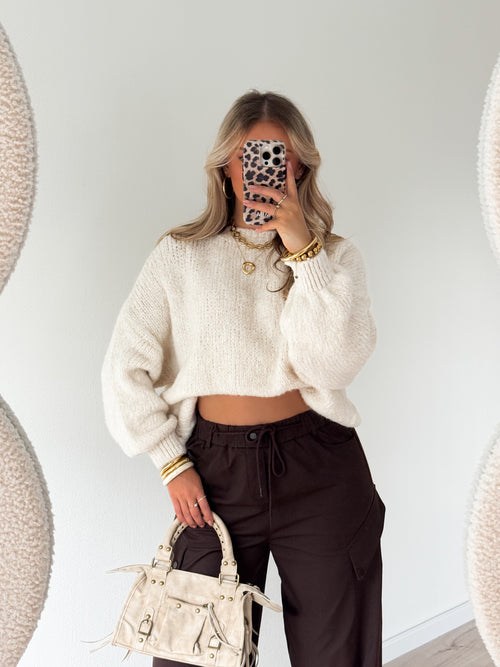 Liva knit beige