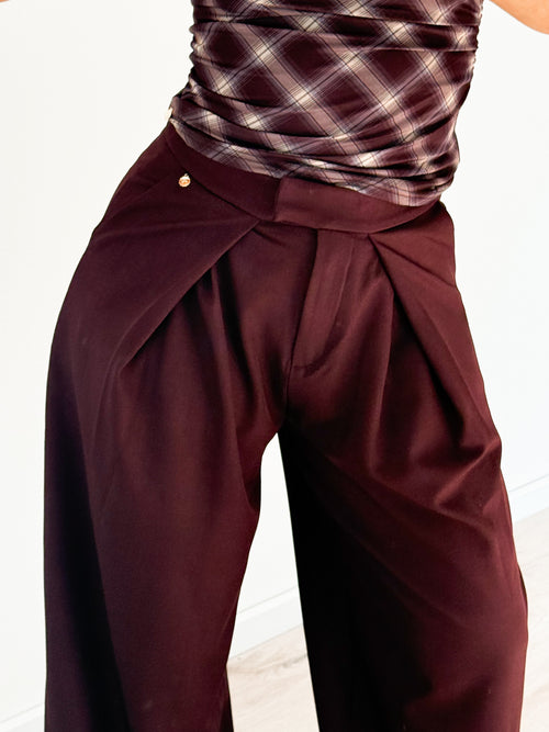 Kiana pants plum