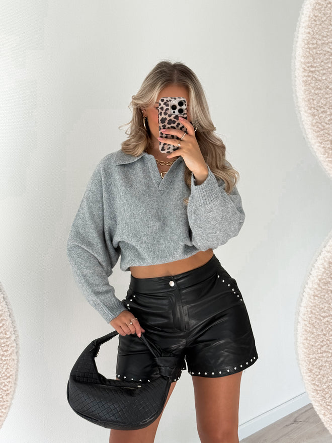 Ruby knit grey