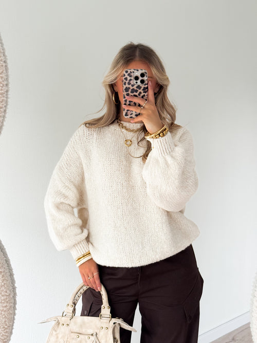 Liva knit beige