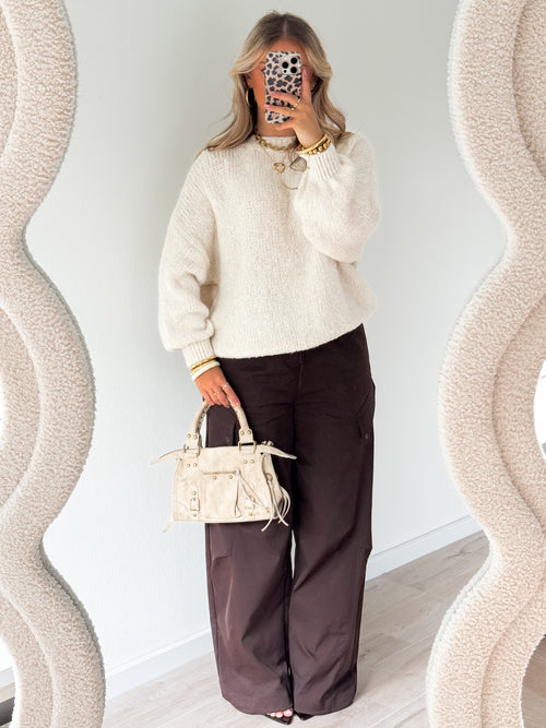 Liva knit beige