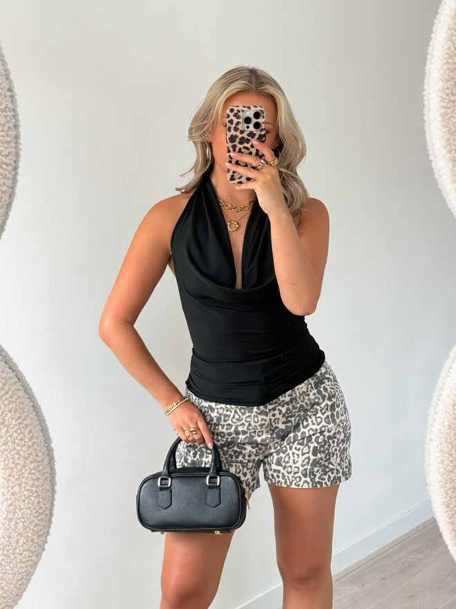 Lizzy top black
