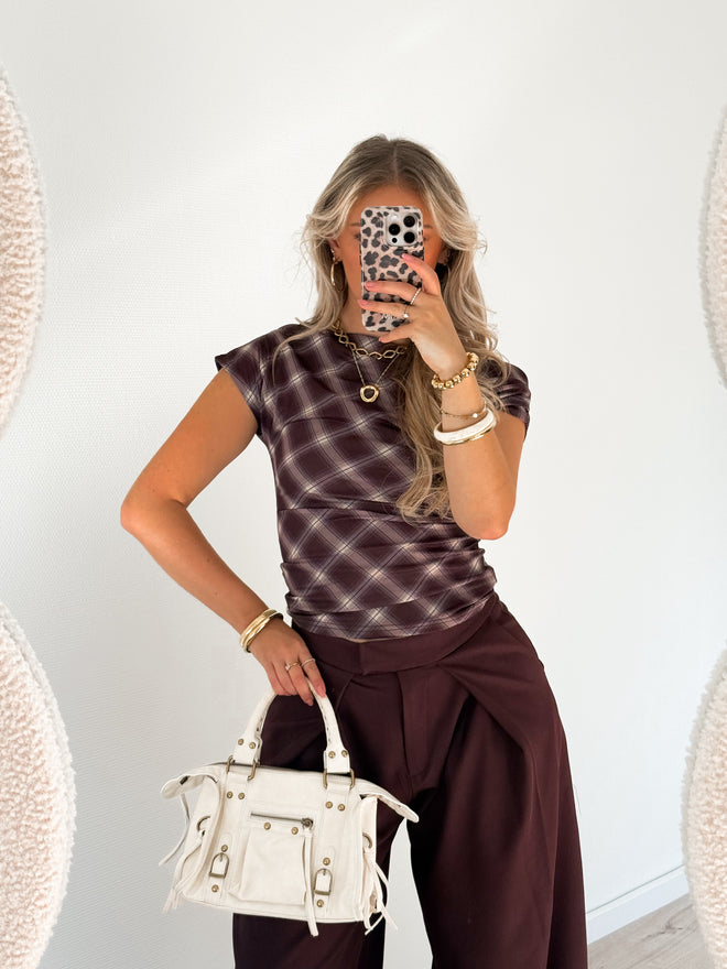 Louke top brown