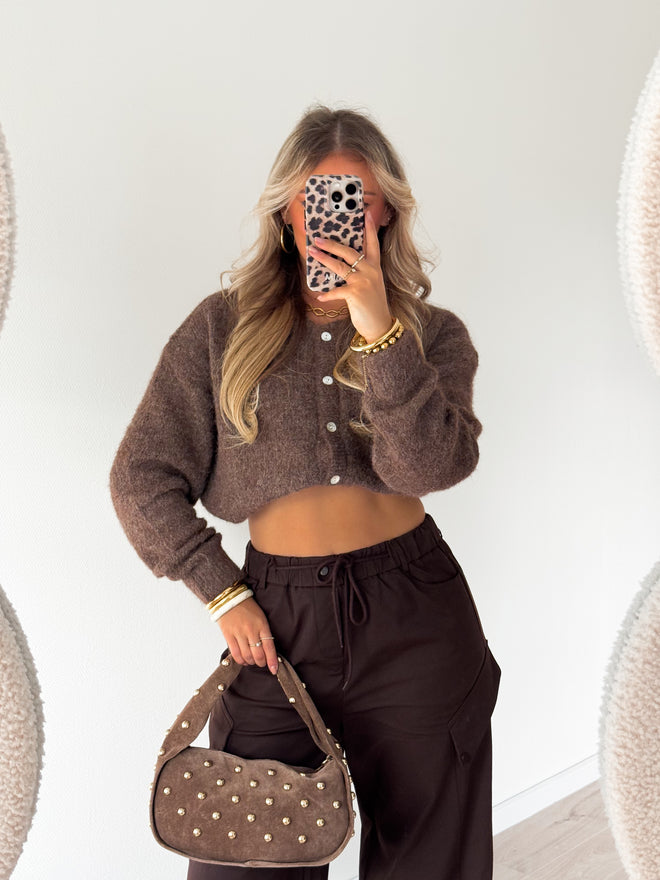 Jenna knit taupe