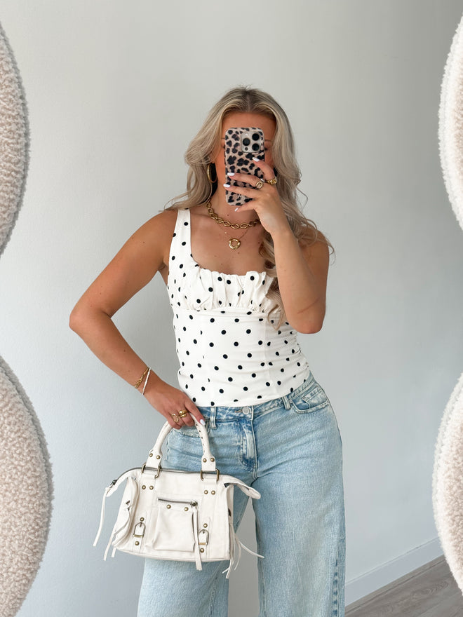 Imke top off-white