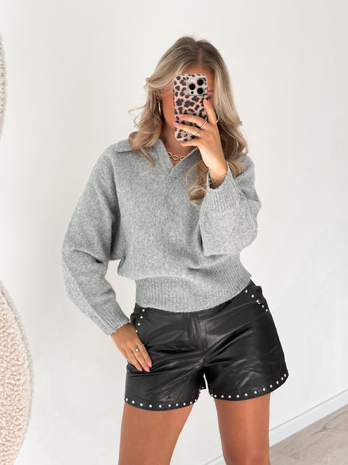Ruby knit grey