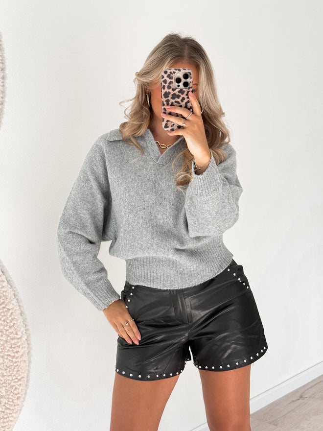 Ruby knit grey