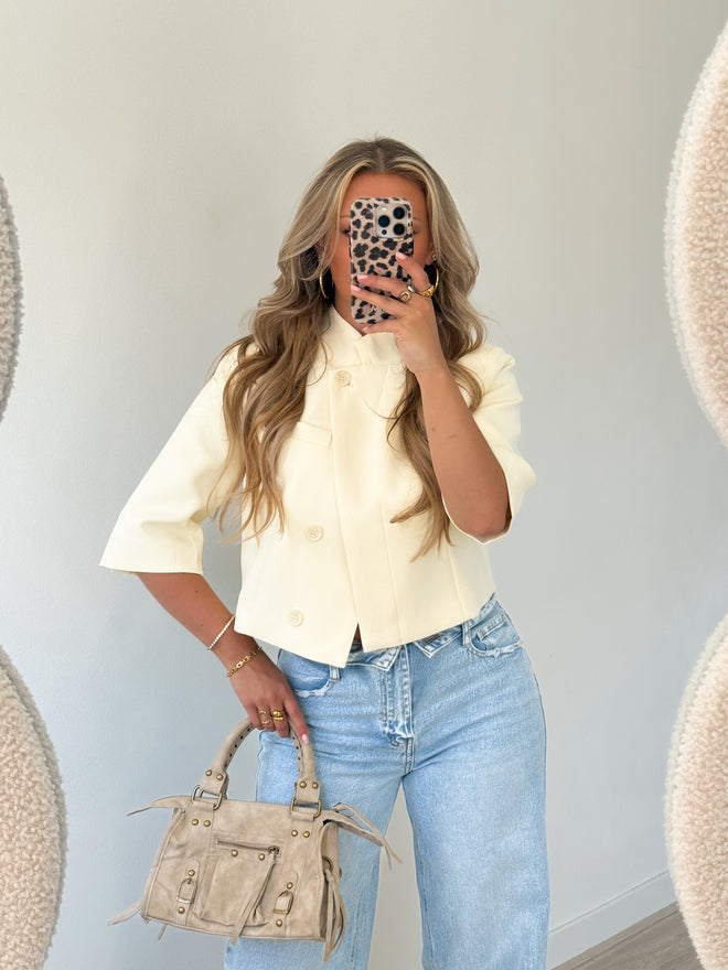 June top butter yellow