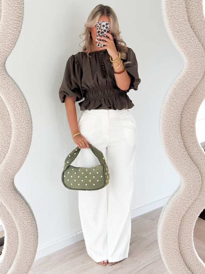 Lien top olive