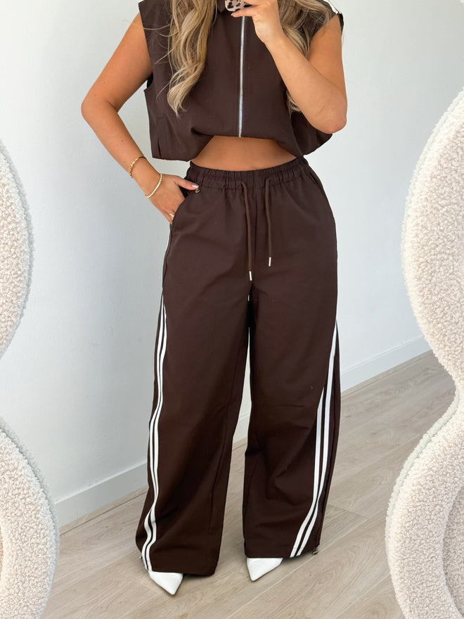 Alia pants brown