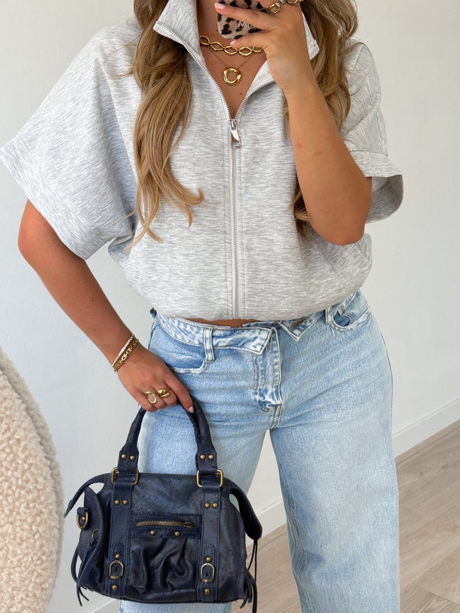 PRE-ORDER Tess top light grey