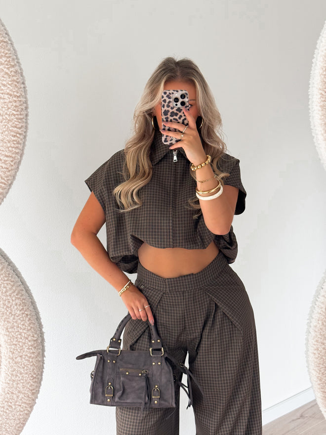 Kiki top brown