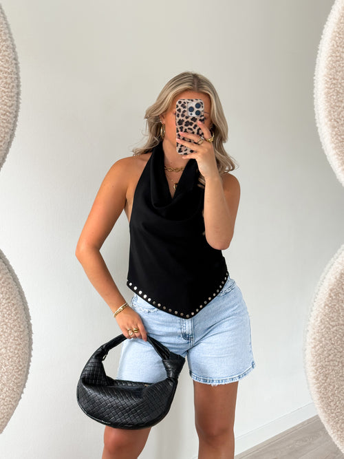 Ava top black