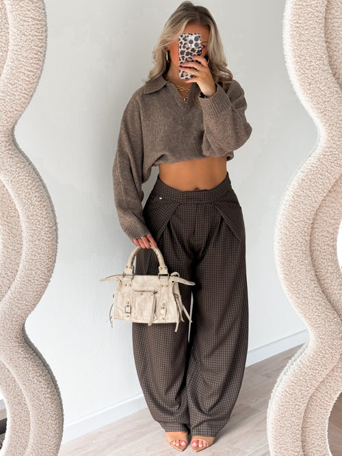 PRE-ORDER Kiki pants brown