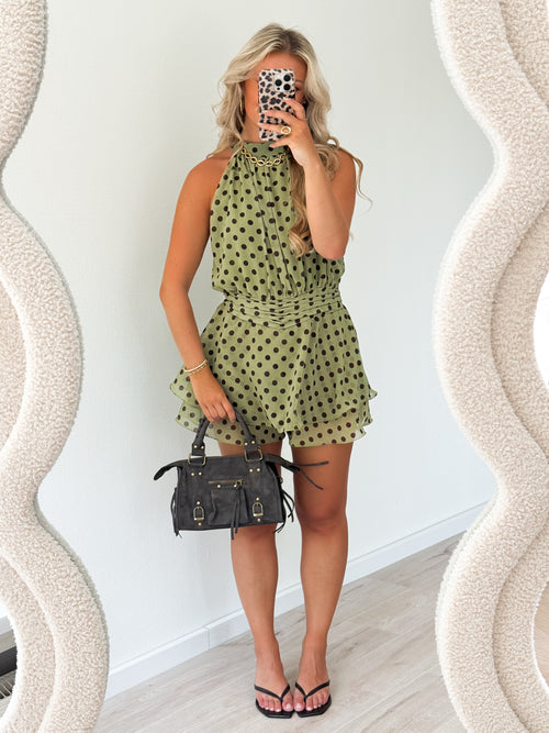 Amy playsuit khaki